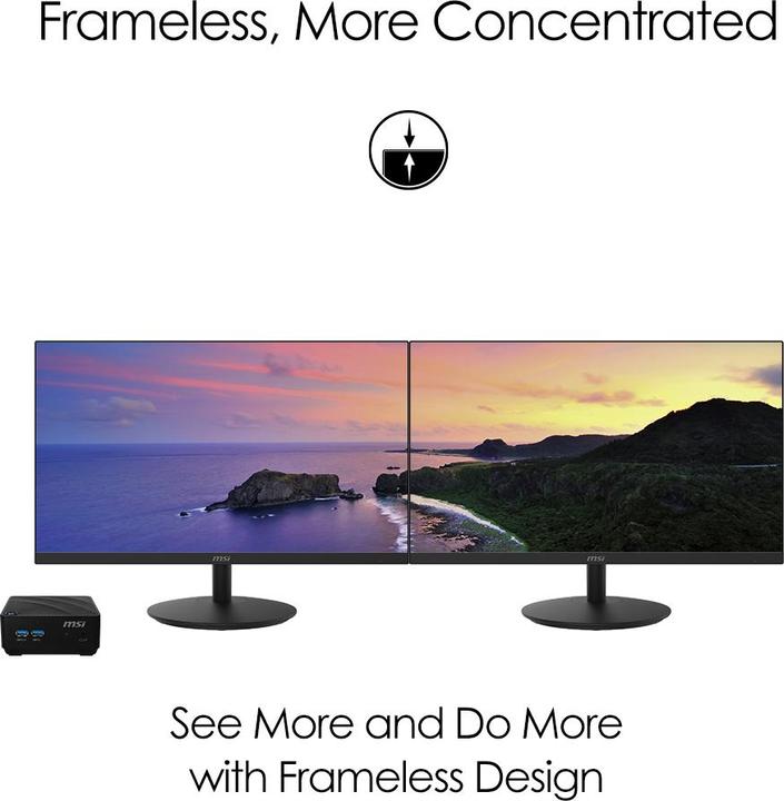 Immagine prodotto MSI Pro MP242 (23,8 pollici) Pixel LCD (1920 x 1080 pixel, 23.80")