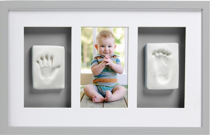 Pearhead Wall photo frame with impression material