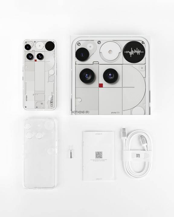 Actual product image Nothing Nothing Phone (3) (256 GB, White, 6.67", Dual SIM, 50 Mpx, 5G)