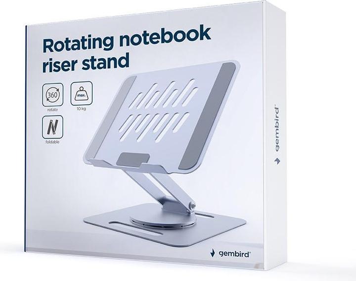 Immagine prodotto Gembird Podstawka/Stojak pod notebooka składana NBS-DR1-01 szara