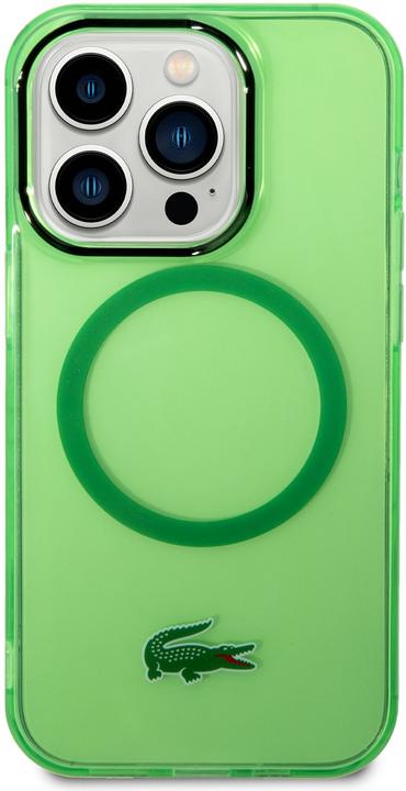Immagine prodotto Lacoste LCHMP14XULON Custodia rigida iPhone 14 Pro Max 6,7" zielony/verde trasparente MagSafe (Apple iPhone 14 Pro Max)