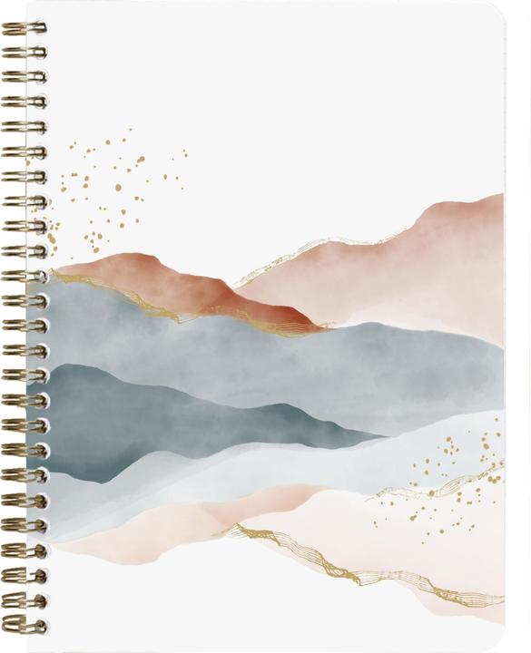 Clairefontaine Evanescence Spiralbuch (A5, Liniert, Weicher Einband)