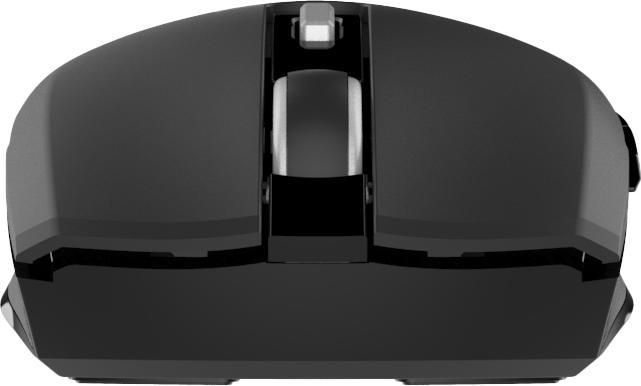 Productafbeelding Deltaco Stille draadloze USB-C reismuis met USB-C ontvanger - Mus - 6 sjaals - Sorteren (Draadloze)