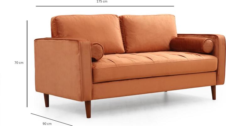 Actual product image Atelier del Sofa Clementine (2 person sofa)