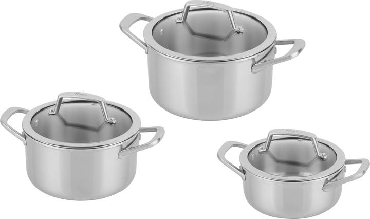 Produktbild Ninja NIA Topfset 3t.EverCl.ES m.GD (20 cm, Pfannenset + Topfset, Edelstahl, Aluminium)
