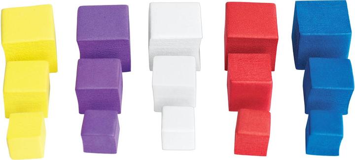 Image du produit Colorations Blocs de mousse autocollants, 300 pièces.
