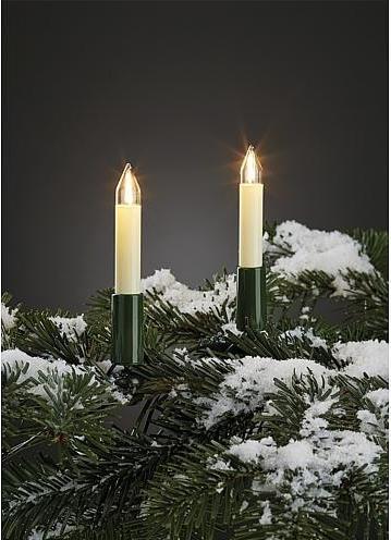 Actual product image Hellum LED Filament Shaft Candle Necklace 20flg outdoor (22 m)
