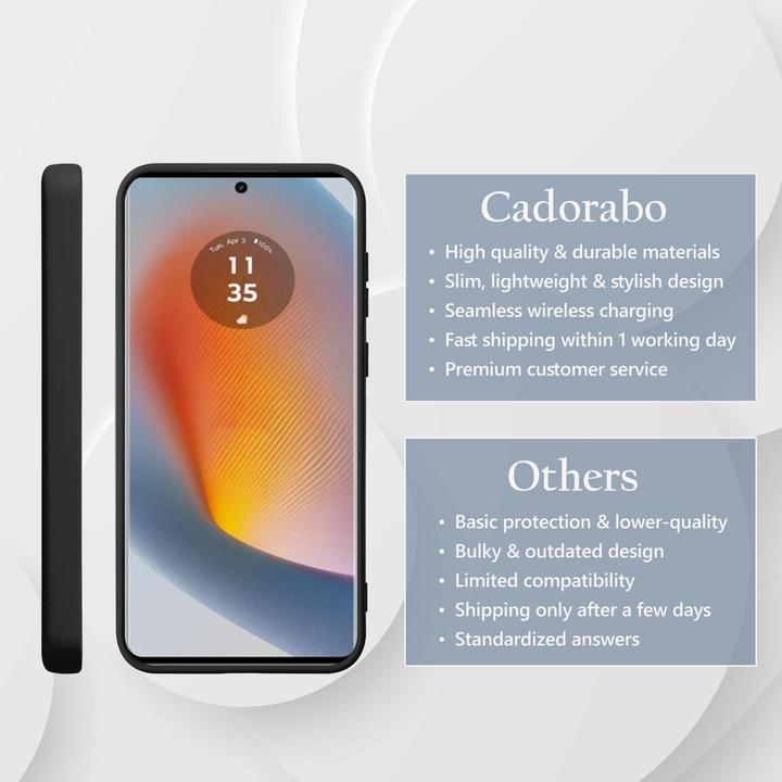 Produktbild Cadorabo Hülle für Motorola Moto Edge 50 Fusion im Liquid Case Design (Motorola Edge 50)
