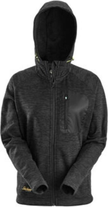 Actual product image Snickers Workwear 80470904004 FlexiWork, Damen-Fleece-Hoodie mit durchgehendem Reissverschluss Weiss S (XS, S, M, L, XL, XXL)