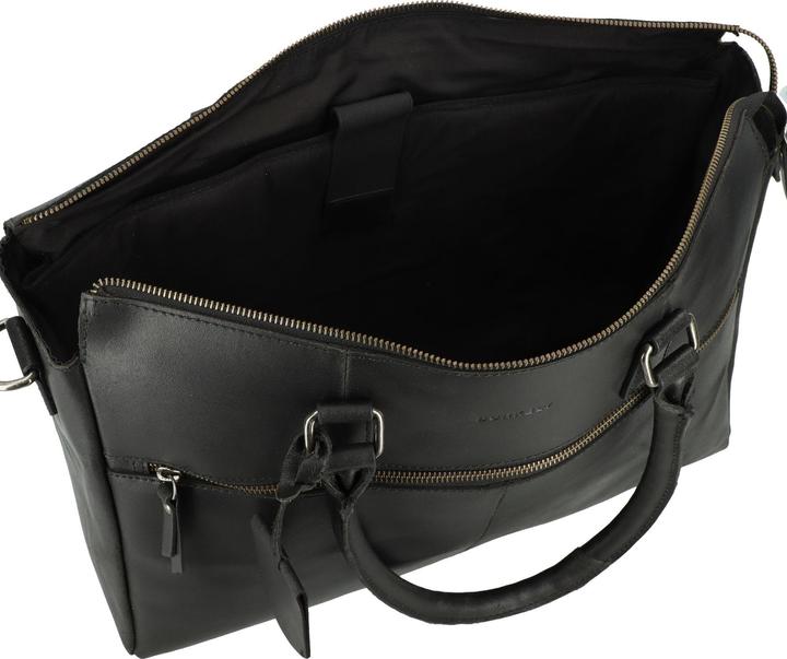 Immagine prodotto Burkely Borsa shopper On the move in pelle 40 cm con scomparto per laptop (17 l)