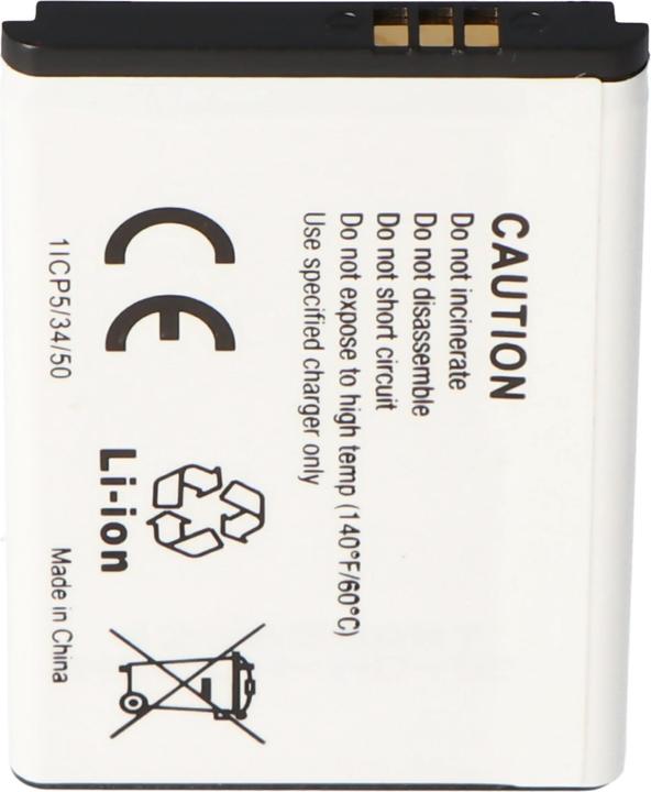 Actual product image Samsung Battery SGH-F400, -L700, SGH-J800 (Rechargeable battery, Samsung M7600 BEAT DJ, Samsung SGH-J800, Samsung SGH-F400, Samsung SGH-L700)