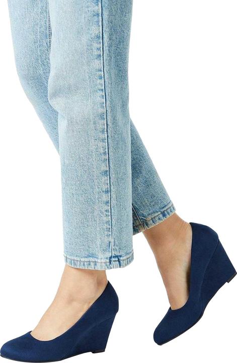 Actual product image Dorothy Perkins Womens/Ladies Duke Wedge Court Shoes (40)
