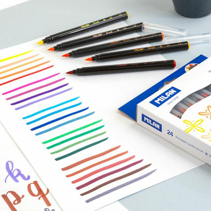 Image du produit Crayons-feutres PINCEL BRUSH, 10 couleurs (10 couleurs, 10 x)