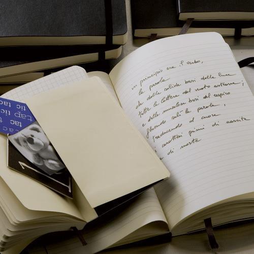 Actual product image Moleskine Notebook Classic Large (A5, Lined, Hardcover)