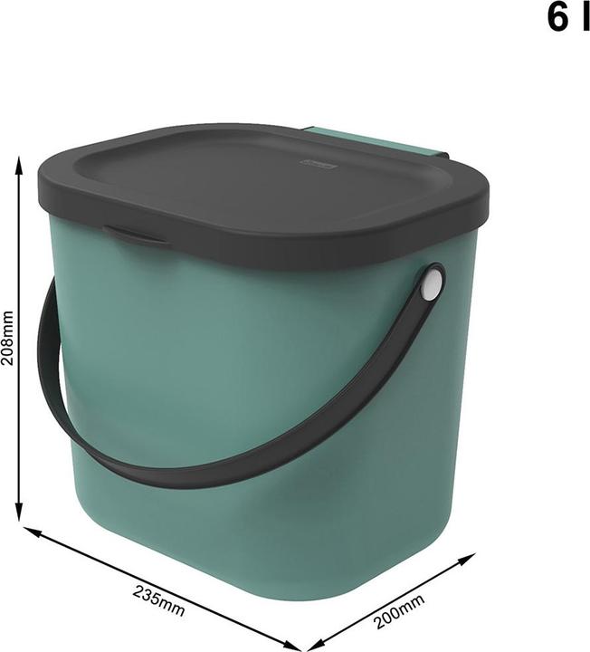 Image du produit Rotho Bac de recyclage Albula 126 l, Multicolore (74 l)