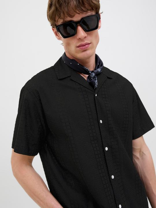 Actual product image Jack & Jones Jorsummer Luke Anglaise Resort Shirt Ss (M)