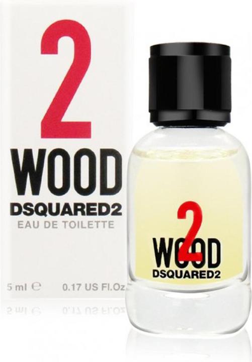 Actual product image Dsquared2 2 Wood Eau de Toilette - Miniature - 5ml (Eau de toilette, 5 ml)