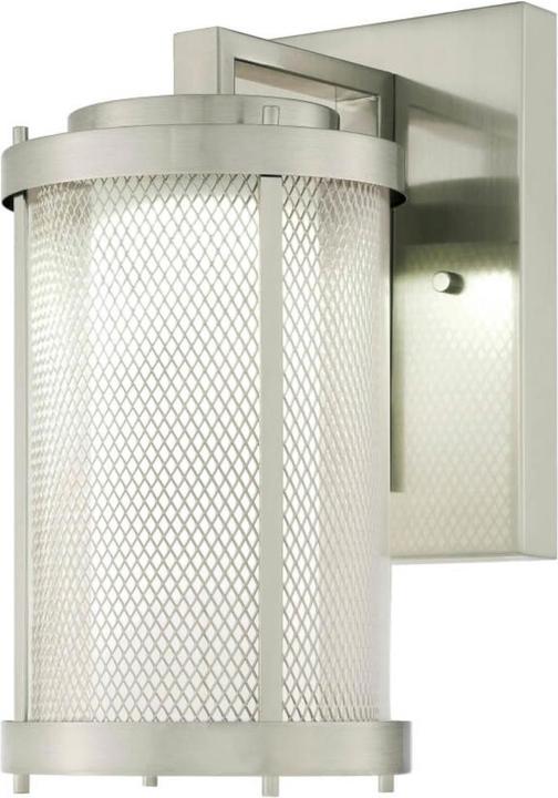 Image du produit Westinghouse Applique murale d'extérieur à LED variable Skyview Nickel (560 lm, IP44)