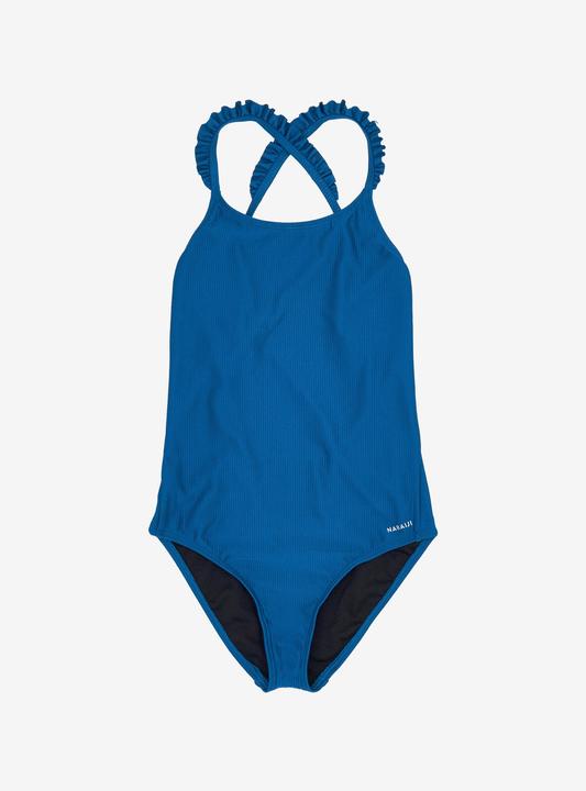 Image du produit Nabaiji Maillot de bain 1 pièce natation Fille - 100 Lila cobe bleu (10, 11, 12)