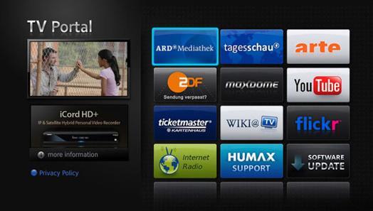 Image du produit Humax EUROFOX HD+, Récepteur satellite, HbbTV & DLNA (DVB-S, DVB-S2)