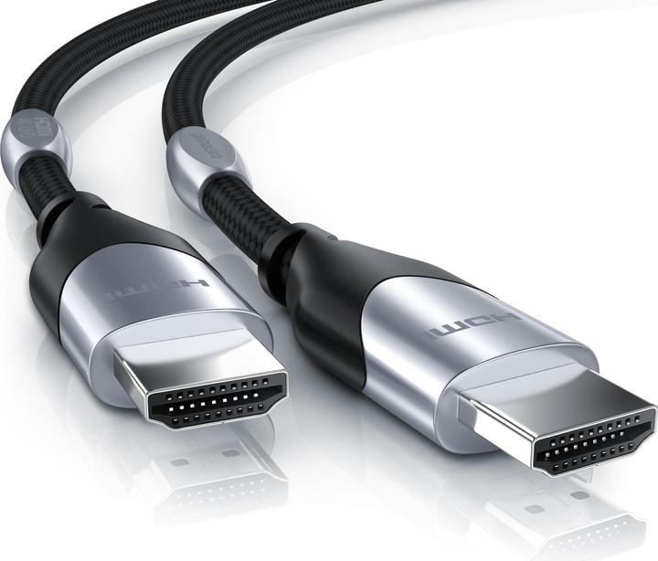 Immagine prodotto Primewire Cavo HDMI 2.0b - 4k 60Hz Ultra HD - Ethernet Highspeed - 3 x schermato - Full HD - 3D - ARC (7.50 m, HDMI)