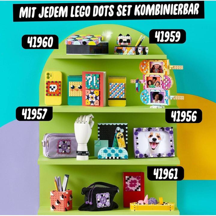 Actual product image LEGO Panda storage tray (41959, LEGO Dots)