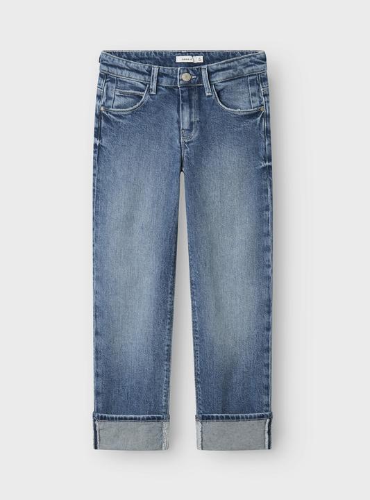 Actual product image Name it Nkfrose Straight Fold Jeans 4224-Az Noos (164)