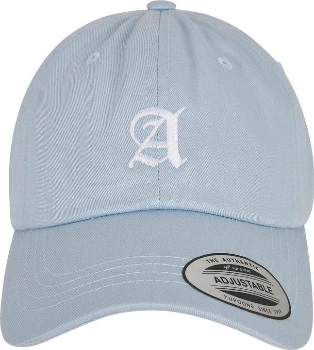 Actual product image Mister Tee Letter Lightblue Low Profile Cap - 19731 (One size)