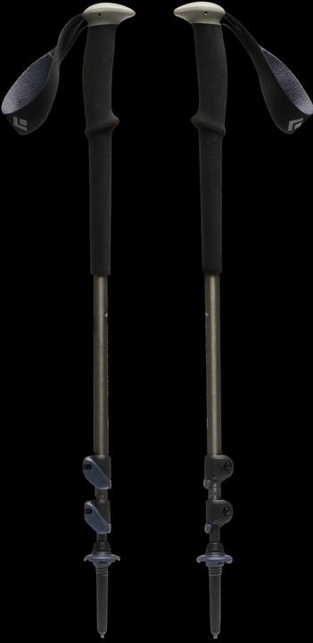 Produktbild Black Diamond Trekkingst?cke Trail (schwarz/olivgr?n, 1 Paar, 100-140 cm) (100 - 140 cm)