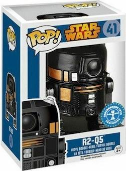Actual product image Funko POP! Star Wars R2-Q5