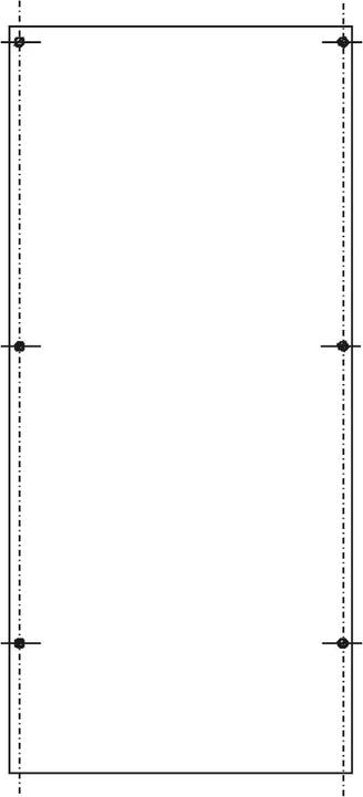Image du produit ABN SY79271M PANNEAU DE MONTAGE EN PVC AS-152 (Répartiteur)