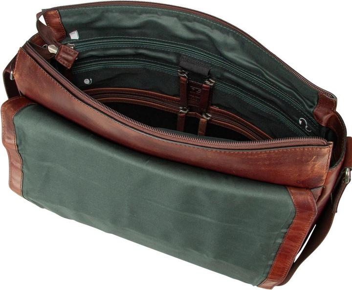 Actual product image Jost Lund briefcases messenger leather 41.5 cm laptop compartment (17.72")
