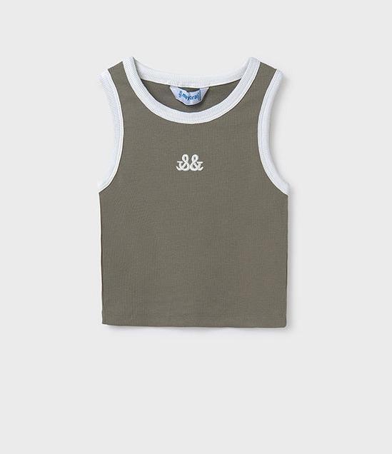 Actual product image MAYORAL Träger Shirt bestickt Teenager Mädchen (140)