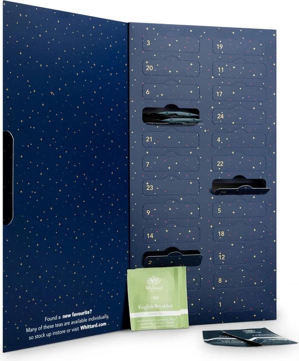 Actual product image Whittard of Chelsea Advent calendar tea
