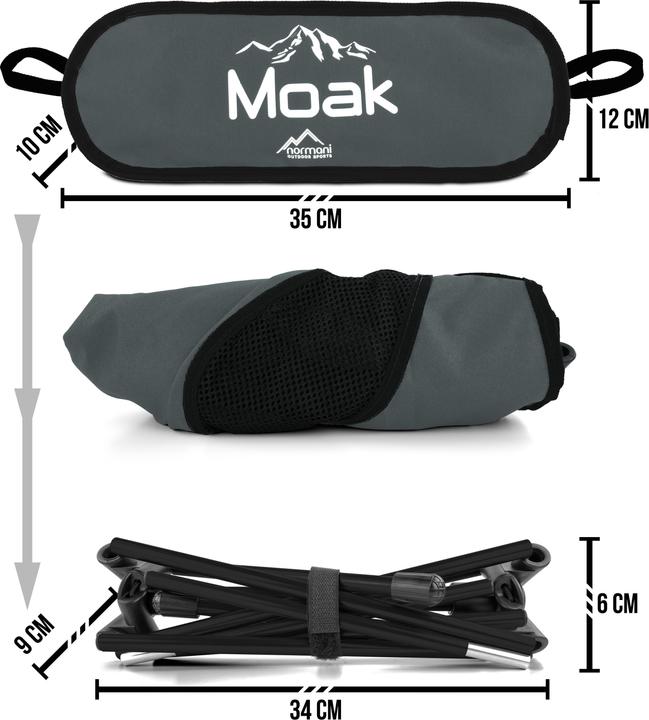 Produktbild Normani Ultraleichter Campingstuhl „Moak“ - 8511