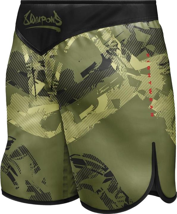 Produktbild 8Weapons 8 WEAPONS Fight Shorts, Hit 2.0, olive-black, M (M)
