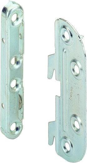Image du produit Hettich Bettbeschlag, verzinkt, 4 Stck (Raccord de connexion, 4 pcs)
