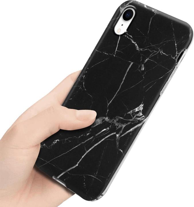 Image du produit Cadorabo Couverture IMD TPU Marbre coloré (Apple iPhone XR)