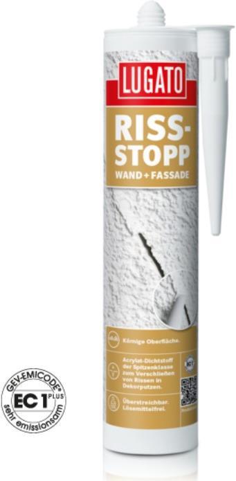 Produktbild Lugato Riss-Stopp Wand + Fassade (Weiss, 310 ml)