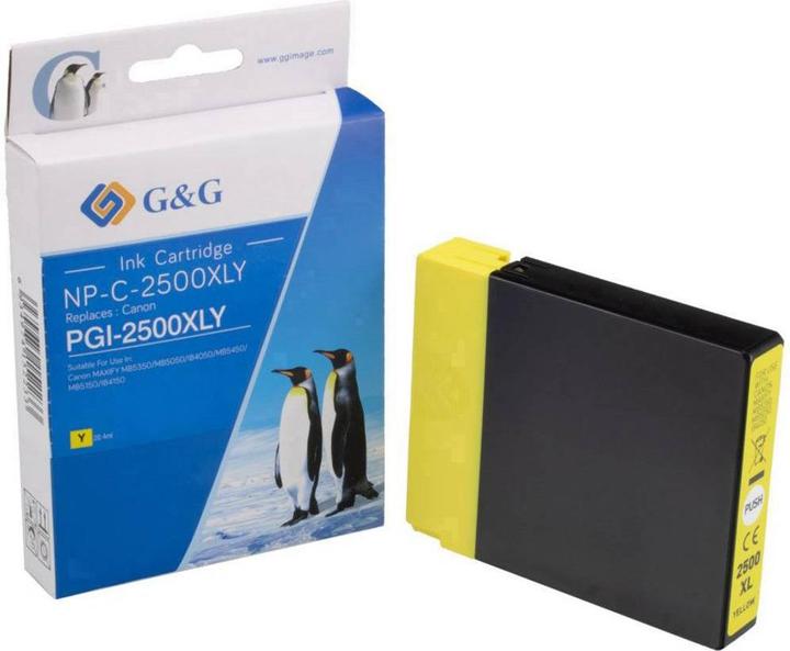 Immagine prodotto La cartuccia d'inchiostro sostituisce PGI-2500XL Y (Y)