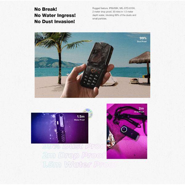 Actual product image Bea-Fon AGM MOBILE M6 Bartype (4G) Rugged (2.40", 0.30 Mpx, 4G)