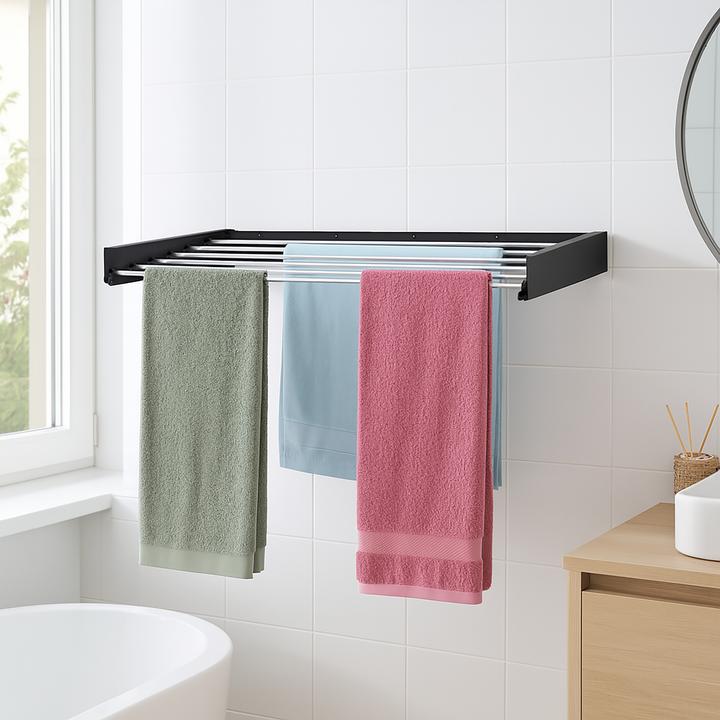 Produktbild Relaxdays Wand-Wäscheständer (6 m)