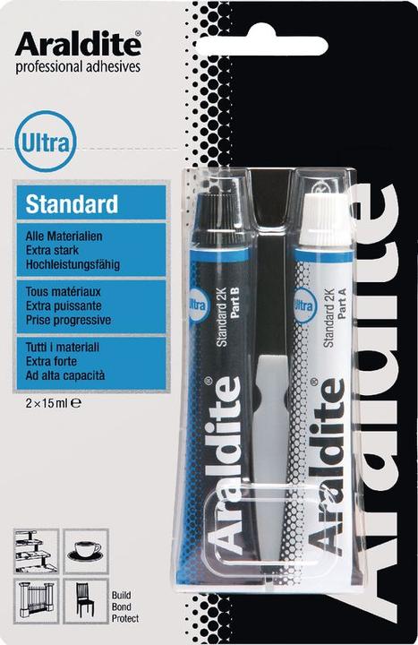Actual product image Araldite Standard (250 g, 100 ml)