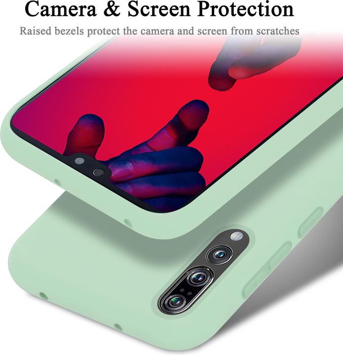 Image du produit Cadorabo TPU Liquid Silicone Case Cover (Huawei P20 Pro, Huawei P20 Plus)