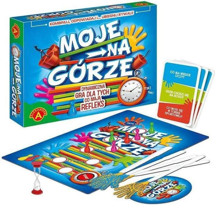 Actual product image Alexander is at the top of my board game (Polish)