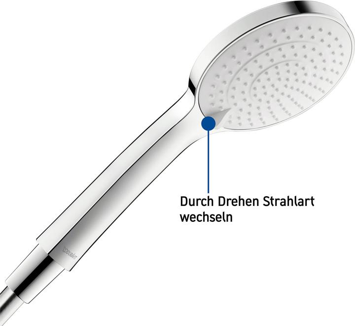 Actual product image Duravit Hand shower 110 (3 Beam types, 9 l/min)