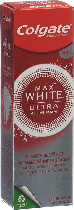 Immagine prodotto Colgate Max White Ultra Active Foam Whitening (50 ml)