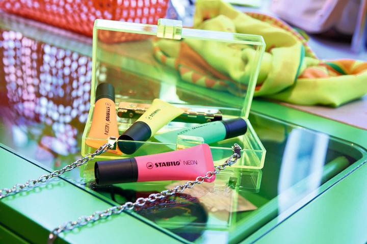 Image du produit STABILO Surligneur NEON (Orange, Jaune, Vert, Pink, 5 mm, 4 x)