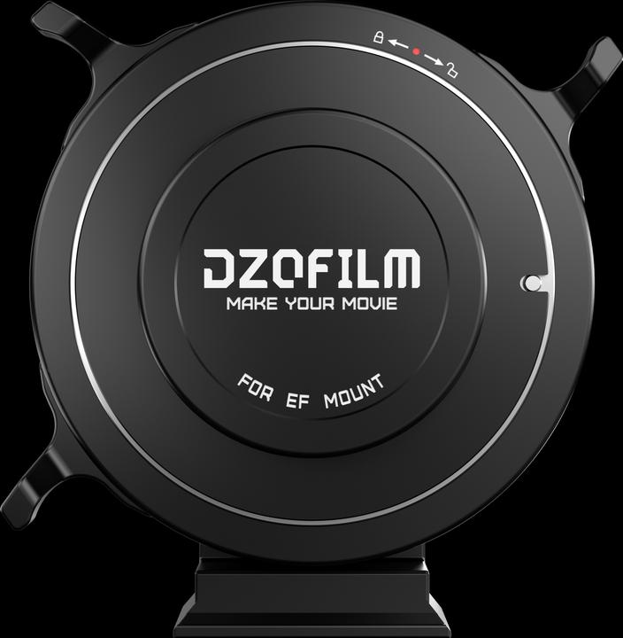 Actual product image Dzofilm Octopus Adapter EF Mount Lens to RF Mount Camera (Black)
