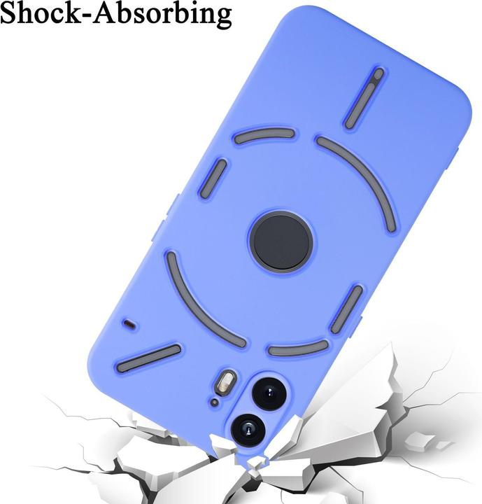 Image du produit Cadorabo Coque pour Nothing Phone 2 TPU Liquid Silicone Case (Nothing Phone (2))